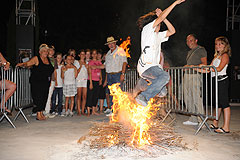 Les Feux de la Saint Jean, à Biot en 2009