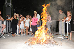 Les Feux de la Saint Jean, à Biot en 2009