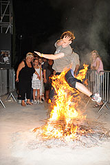 Les Feux de la Saint Jean, à Biot en 2009