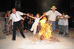 Les Feux de la Saint Jean, à Biot en 2009