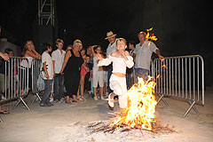 Les Feux de la Saint Jean, à Biot en 2009