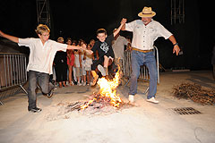 Les Feux de la Saint Jean, à Biot en 2009
