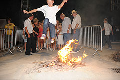 Les Feux de la Saint Jean, à Biot en 2009