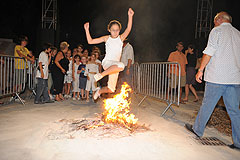 Les Feux de la Saint Jean, à Biot en 2009