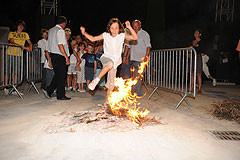 Les Feux de la Saint Jean, à Biot en 2009