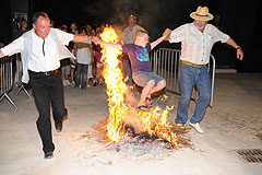 Les Feux de la Saint Jean, à Biot en 2009