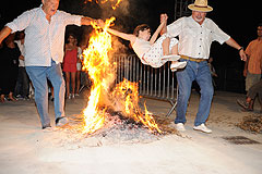 Les Feux de la Saint Jean, à Biot en 2009
