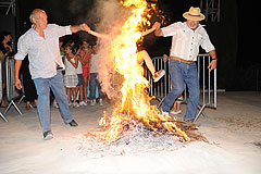 Les Feux de la Saint Jean, à Biot en 2009