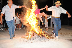 Les Feux de la Saint Jean, à Biot en 2009