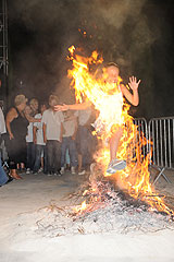 Les Feux de la Saint Jean, à Biot en 2009