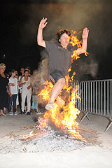 Les Feux de la Saint Jean, à Biot en 2009