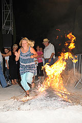 Les Feux de la Saint Jean, à Biot en 2009