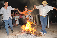 Les Feux de la Saint Jean, à Biot en 2009