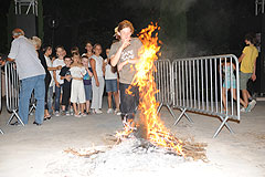 Les Feux de la Saint Jean, à Biot en 2009