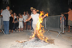 Les Feux de la Saint Jean, à Biot en 2009