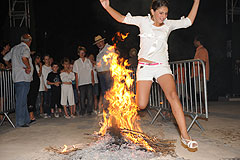 Les Feux de la Saint Jean, à Biot en 2009
