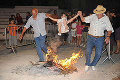 Les Feux de la Saint Jean, à Biot en 2009