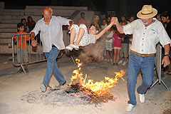 Les Feux de la Saint Jean, à Biot en 2009