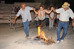 Les Feux de la Saint Jean, à Biot en 2009