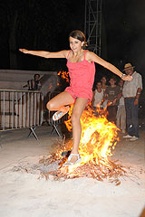 Les Feux de la Saint Jean, à Biot en 2009