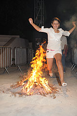Les Feux de la Saint Jean, à Biot en 2009