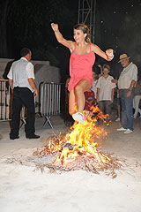 Les Feux de la Saint Jean, à Biot en 2009