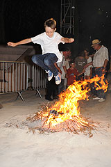Les Feux de la Saint Jean, à Biot en 2009