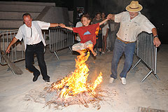 Les Feux de la Saint Jean, à Biot en 2009