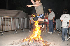 Les Feux de la Saint Jean, à Biot en 2009