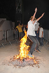 Les Feux de la Saint Jean, à Biot en 2009