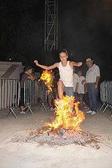 Les Feux de la Saint Jean, à Biot en 2009