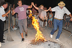 Les Feux de la Saint Jean, à Biot en 2009