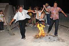 Les Feux de la Saint Jean, à Biot en 2009