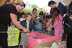 Kermesse des écoles, à Biot en 2009