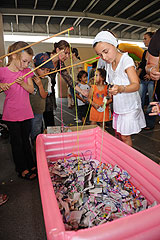 Kermesse des écoles, à Biot en 2009