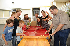 Kermesse des écoles, à Biot en 2009