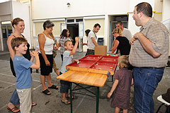Kermesse des écoles, à Biot en 2009
