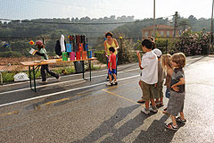 Kermesse des écoles, à Biot en 2009