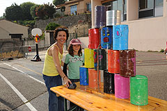 Kermesse des écoles, à Biot en 2009