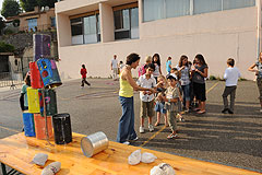 Kermesse des écoles, à Biot en 2009