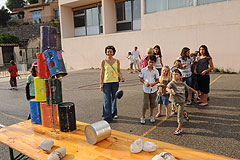 Kermesse des écoles, à Biot en 2009