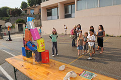Kermesse des écoles, à Biot en 2009