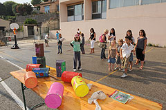Kermesse des écoles, à Biot en 2009