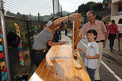 Kermesse des écoles, à Biot en 2009