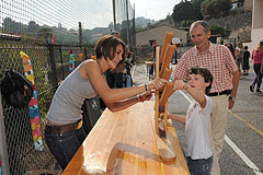 Kermesse des écoles, à Biot en 2009