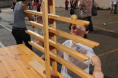 Kermesse des écoles, à Biot en 2009