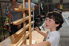 Kermesse des écoles, à Biot en 2009