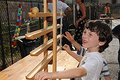 Kermesse des écoles, à Biot en 2009