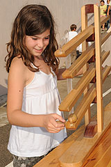 Kermesse des écoles, à Biot en 2009