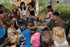 Kermesse des écoles, à Biot en 2009